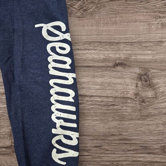 NFL Seattle Seahawks Football Blue Joggers Sweatpants - Picture 2 of 7